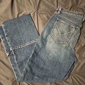 Hudson Jeans Women's Blue Straight Jeans